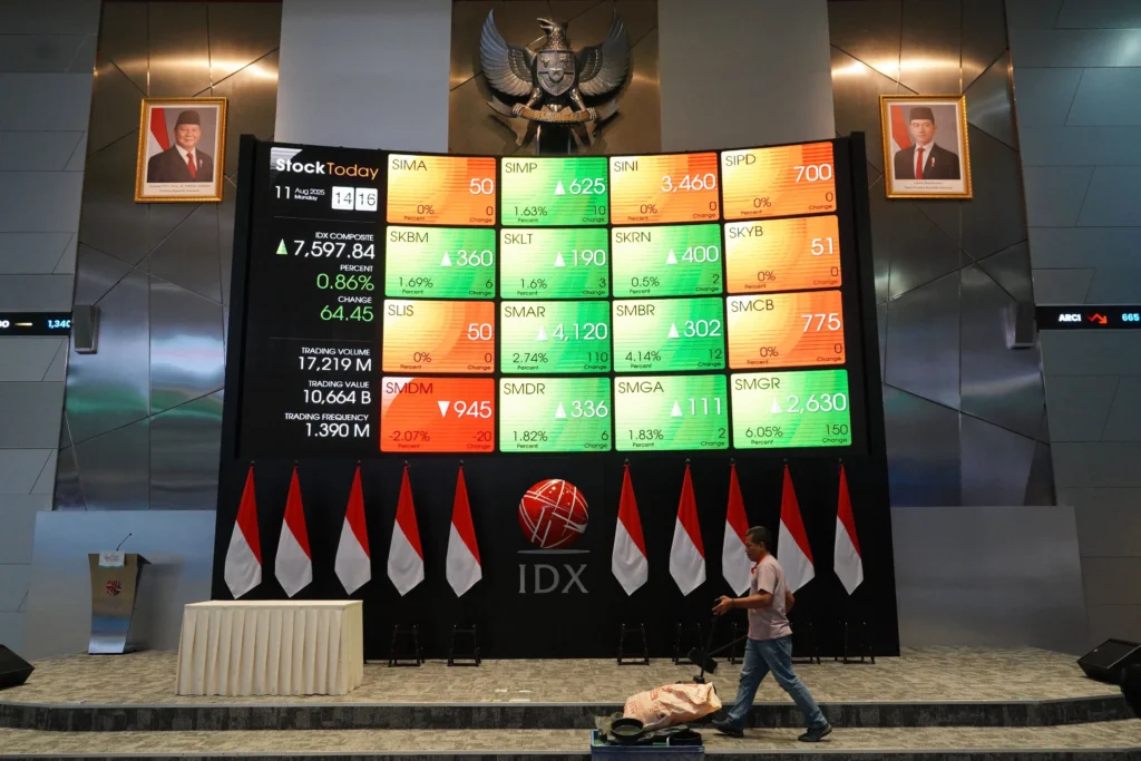 10 Saham Tercuan Pekan Ini, WBSA Naik 94% di Tengah IHSG Rontok