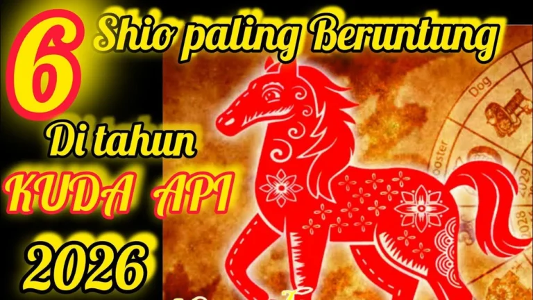 6 Shio Paling Hoki 25 April 2026: Rezeki Datang Saat Hal Buruk Pergi
