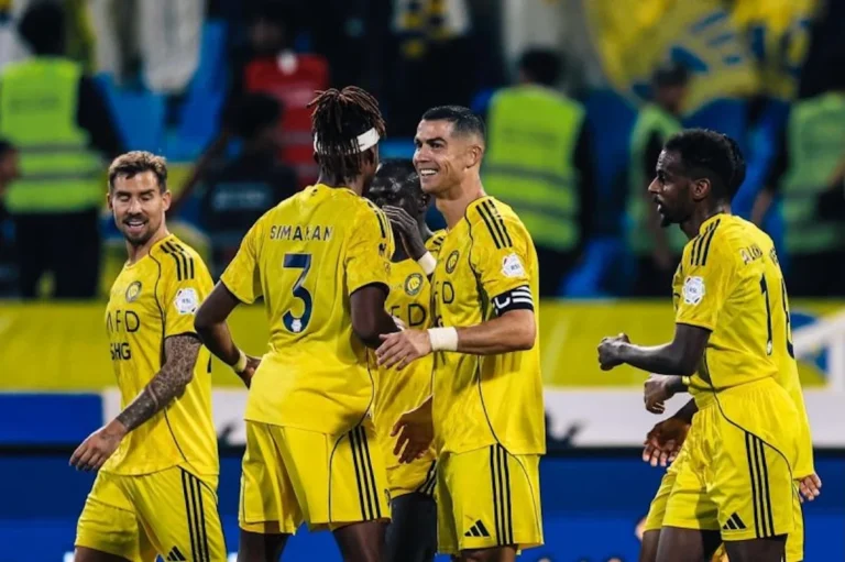 Al Shabab Jadi Titik Balik: Ronaldo Cetak Gol ke-970, Al Nassr Raih Kemenangan Ke-16 Beruntun
