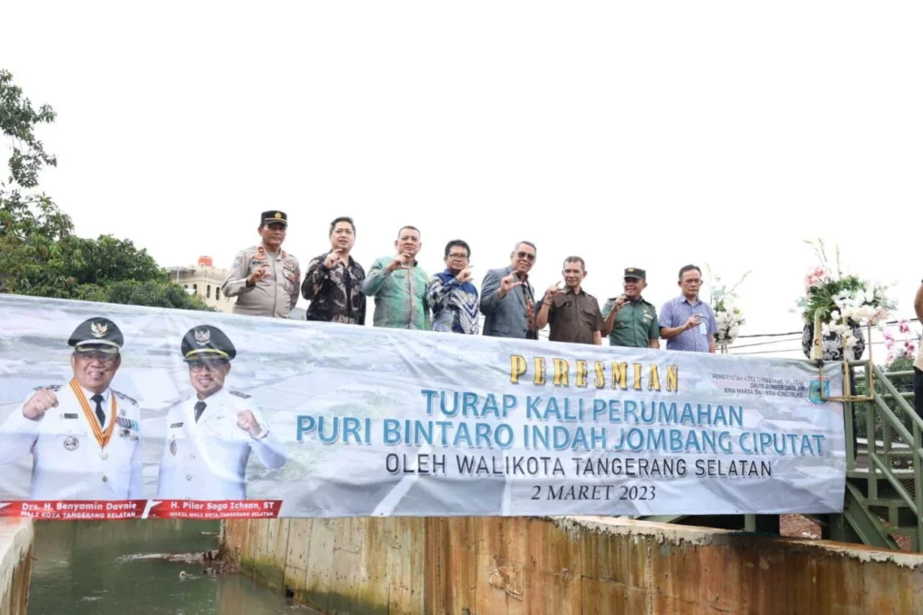 Aliran Sungai Ciputat Terputus, DPRD Tangsel Gandeng Pengembang Bintaro XChange untuk Normalisasi