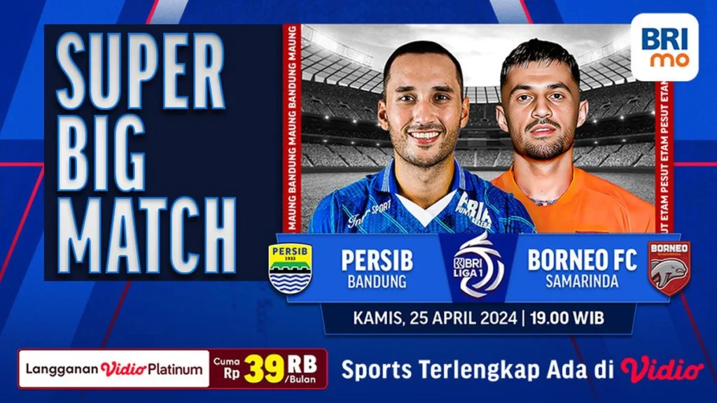 Borneo FC Samai Poin Persib Bandung, Persaingan Lima Besar Semakin Membara di BRI Super League