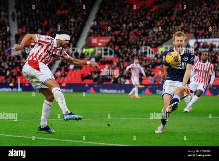 Drama Menegangkan di bet365 Stadium: Stoke City vs Millwall Berakhir 1-3