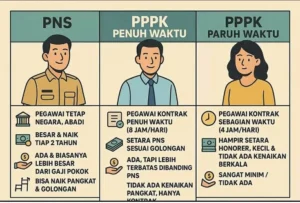 Hasil Pembahasan PPPK Paruh Waktu dengan KemenPANRB & BKN: Kelegaan Bagi PNS dan PPPK