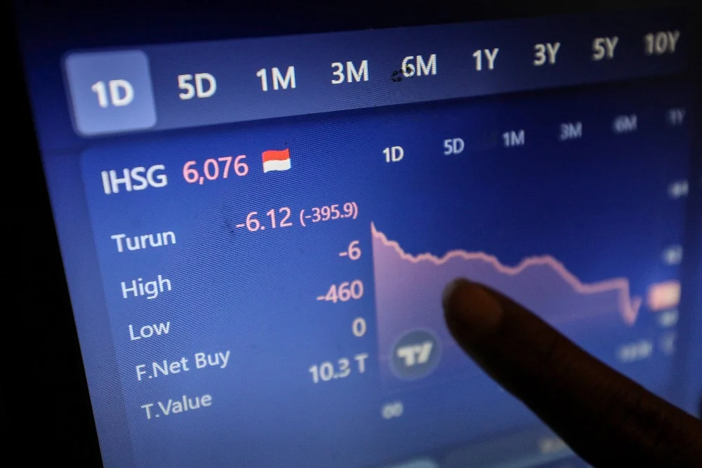 IHSG Melemah: Proyeksi Penurunan di Tengah Rupiah Terjun Rp 17.300 per Dolar