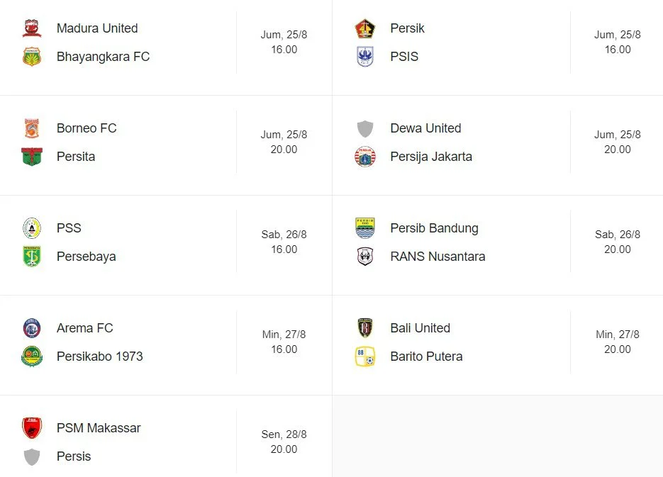 Jadwal Borneo Liga 1 2026: Semua Laga Krusial dan Dampaknya pada Papan Klasemen