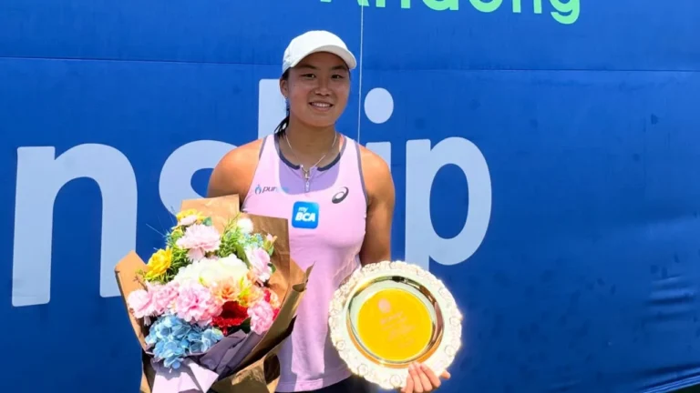 Janice Tjen Pecahkan Rekor, Raih Gelar Pertama di Chennai Open 2025!