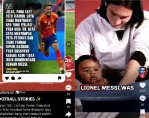 Lamine Yamal Hormati Messi, Dari Idola Masa Kecil ke Panutan Karier Global