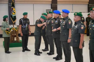 Mayjen Piek Budyakto Lantik 137 Bintara Infanteri, Tekankan Disiplin dan Kesiapan Hadapi Dinamika Tugas