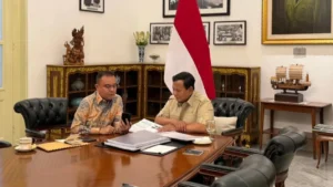Prabowo Bahas Keamanan Nasional dan Program Strategis Polri dalam Pertemuan Empat Mata di Hambalang