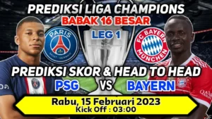 Prediksi Skor PSG vs Bayern: Analisis Head-to-Head dan Statistik Menjelang Leg Kedua Semifinal UEFA Champions League