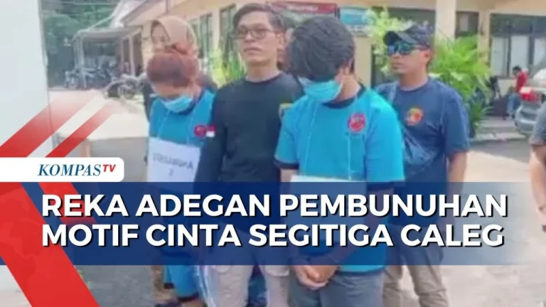 Rekonstruksi Pembunuhan Cinta Segitiga Caleg DPR Ungkap Detik-Detik Kasus Brutal di Bogor