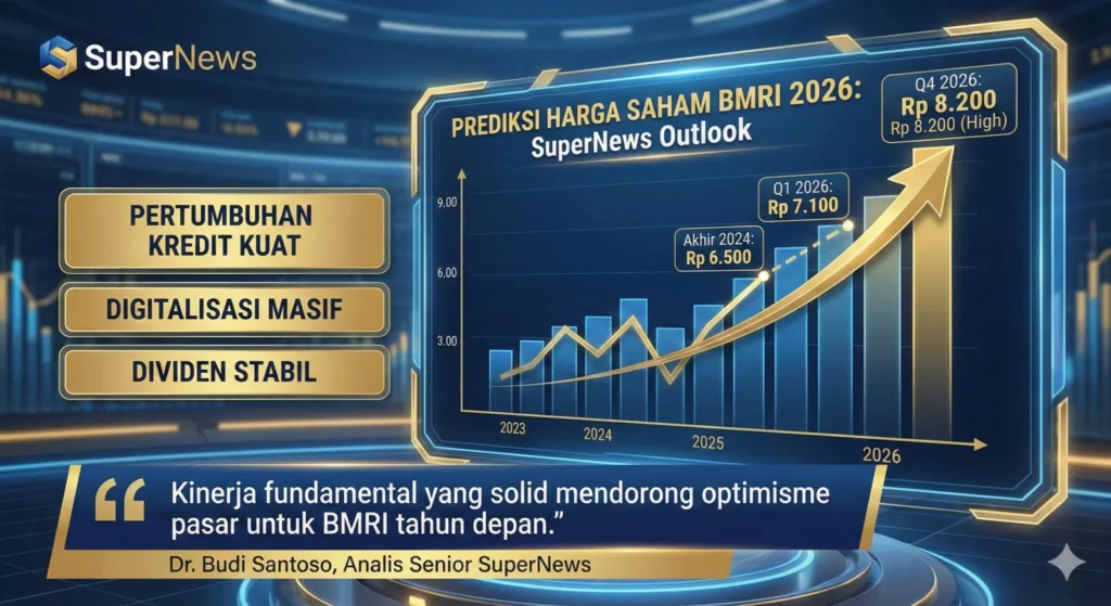 Saham BMRI Meroket di Sesi Pembukaan: Penyebab Kenaikannya dan Prospek Teknikal