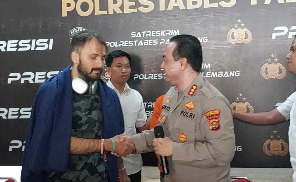 Satreskrim Palembang Tangkap Dua Pembegal Anggota Polri, Korban Rugi Rp10 Juta