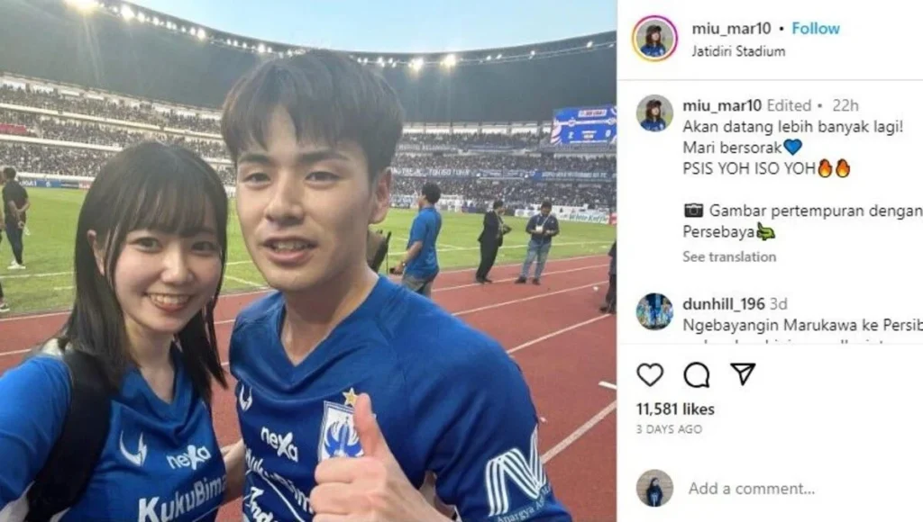 Taisei Marukawa Siap Jadi Pemain Naturalasi Jepang Pertama di Timnas Indonesia