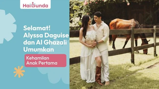 Alyssa Daguise dan Al Ghazali Menyambut Kehadiran Putri Pertama, Soleil Zephora Ghazali