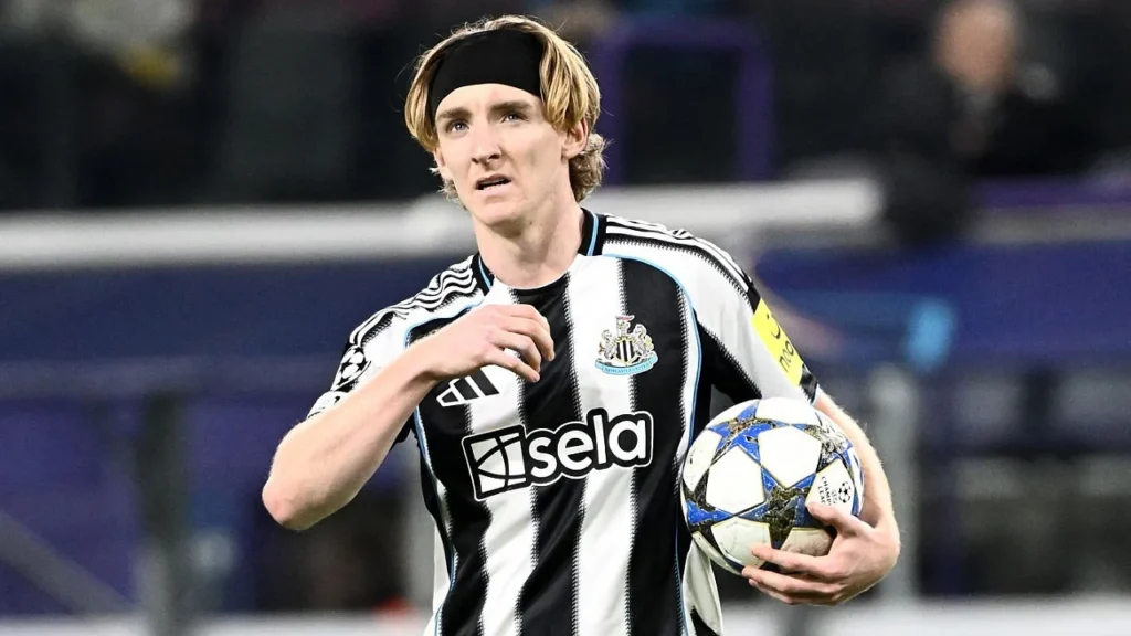 Anthony Gordon Siap Tinggalkan Newcastle Menuju Bayern Munich