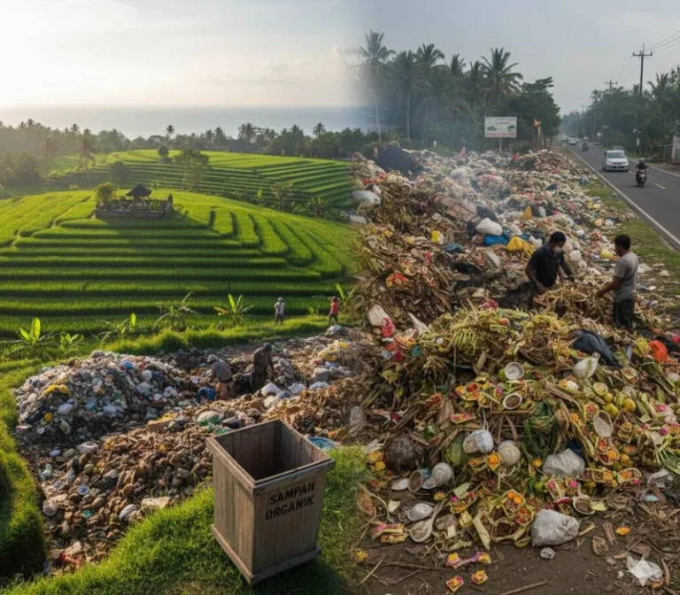 Bali Menghadapi Tantangan Sampah dan Pembangunan Ekonomi