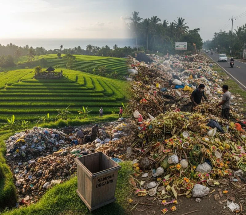 Bali Menghadapi Tantangan Sampah dan Pembangunan Ekonomi
