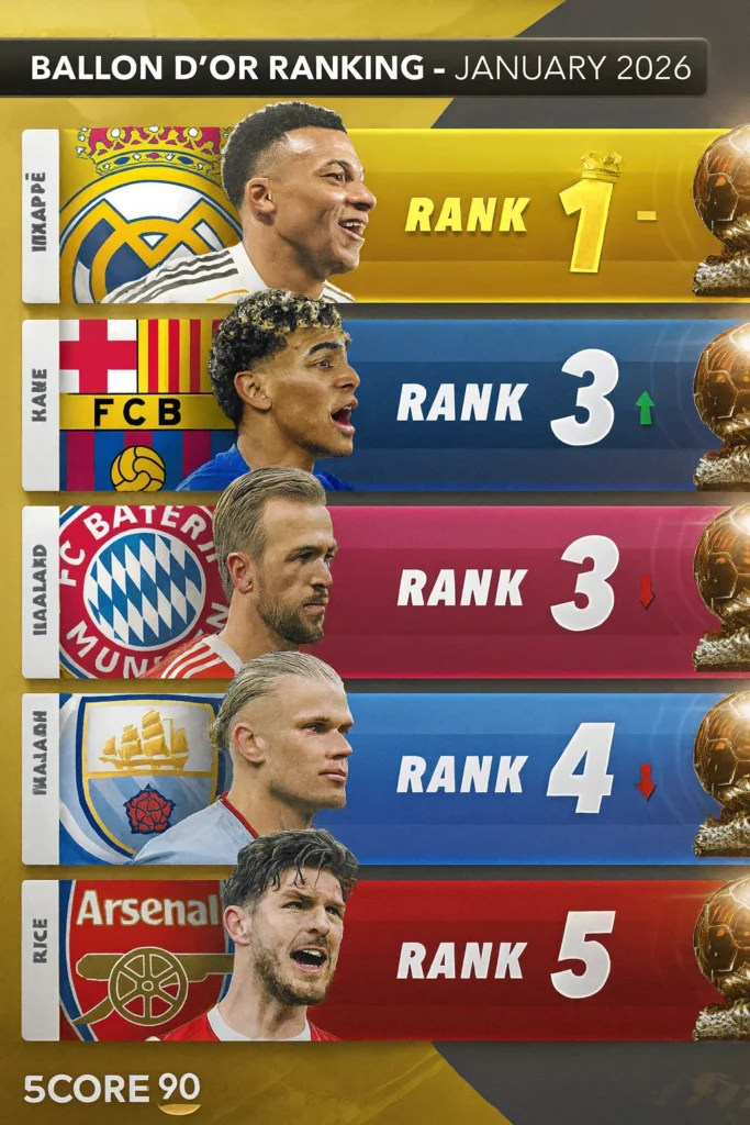 Ballon d’Or 2026: 10 Kandidat Terkuat yang Bersaing untuk Trofi Bergengsi!
