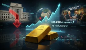 Cadangan Emas Melonjak, Harga Diprediksi Tembus $8.000: Faktor Utama di Balik Lonjakan Global