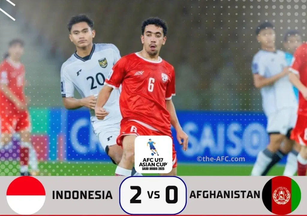 Gol Menit Akhir Keanu Sanjaya Bawa Indonesia U-17 Menang 1-0 atas China di Piala Asia 2026