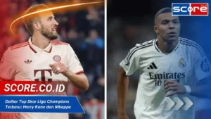 Harry Kane Cetak Top Skor Liga Champions, Mengalahkan Mbappé dan Masuk 10 Besar Sejarah