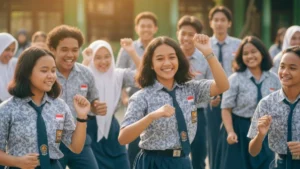 Khofifah Nangis Bahagia di Hardiknas Mojokerto, Siswa Sekolah Rakyat Kuasai 5 Bahasa