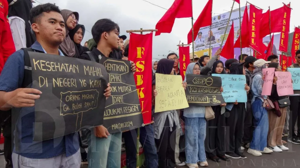 Konfederasi Serikat Pekerja Indonesia Soroti Kerusuhan May Day, Sanksi Outsourcing, dan Tuntutan Buruh Lampung