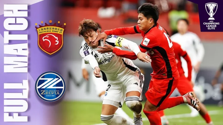 Machida Zelvia dan Shanghai Port: Pertarungan Sengit di Liga