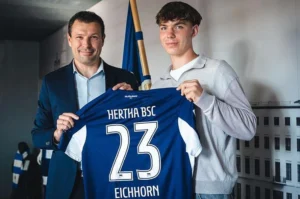 Manchester City Siap Rebut Kennet Eichhorn, Pemain Muda Hertha Berlin