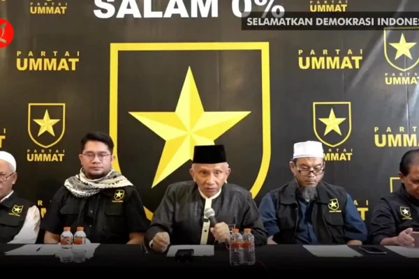Partai Ummat Seribu Persen Dukung Amien Rais: Kontroversi Kedekatan Prabowo‑Teddy Memicu Polemik Nasional