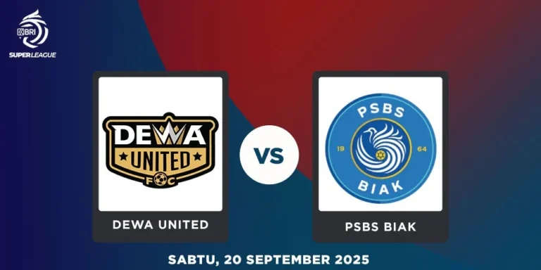 PSBS Biak Vs Dewa United: Persaingan Sengit di Kancah Super League