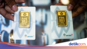 PT Antam Terima Penghargaan PPM, Harga Emas Anjlok Rp 50 Ribu