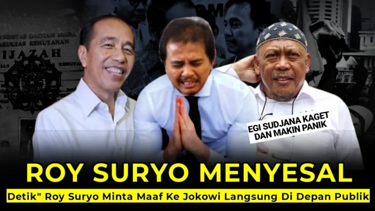 Roy Suryo Tolak Minta Maaf ke Jokowi, Kini Serang Isu Damai: Kontroversi yang Tak Pernah Padam