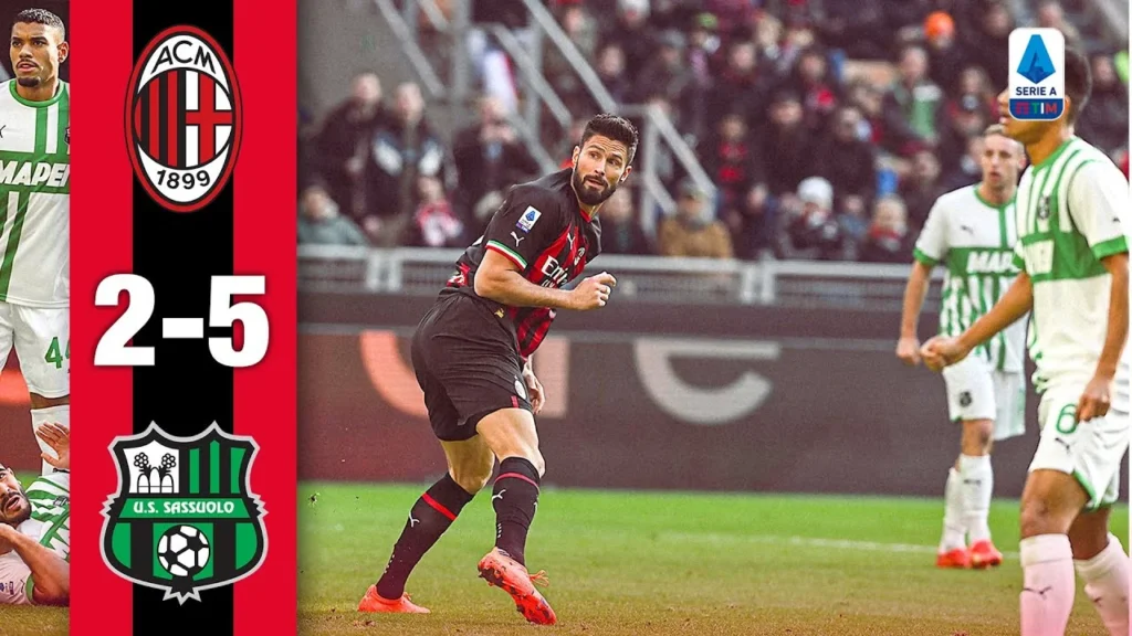 Sassuolo vs AC Milan: Kemenangan 2-0 yang Mengguncang Papan Atas Serie A