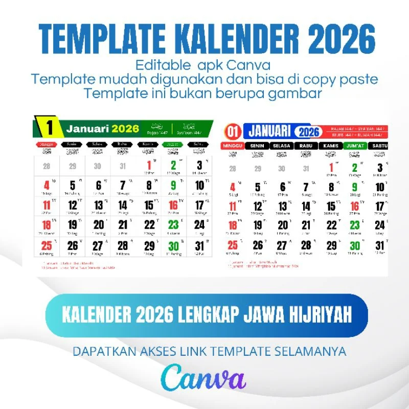 Simak! Kalender Jawa, Hoaks CPNS 2026, Hari Tasyrik, Penyimpanan Daging Kurban, dan Konser F4 Jakarta dalam Satu Liputan