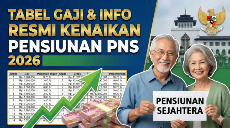 Taspen Tegaskan Tidak Ada Kenaikan Gaji Pensiunan PNS di 2026, Jelaskan Jadwal Gaji ke-13 dan Cara Pencairan