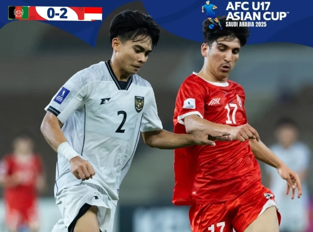 Timnas Indonesia U-17 Kalah Dramatis dari Qatar 0-2 di Piala Asia U-17 2026