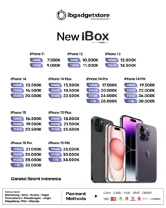 Update Harga iPhone di Ibox Mei 2026: Seri 13, 14, hingga 16 Makin Murah