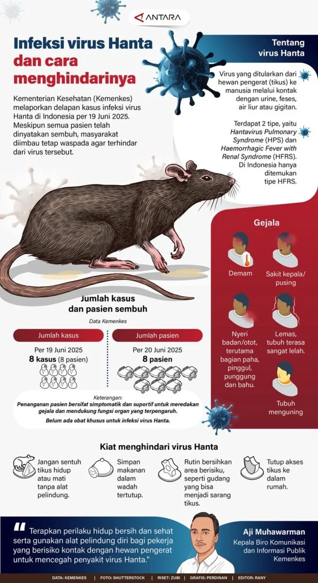 Virus Hanta: Mengenal Penyakit Langka yang Bisa Mengancam Nyawa