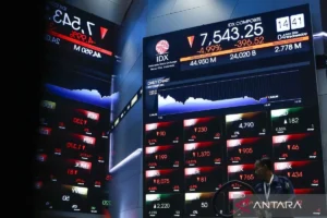 Dian Swastatika Sentosa Catat Penjualan Asing Tertinggi, IHSG Turun di Tengah Ketidakpastian Pasar