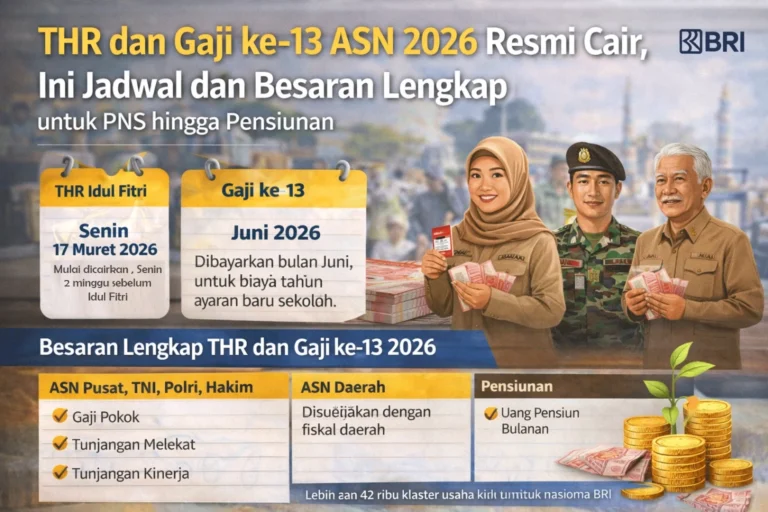 Gaji ke-13 2026 Resmi Cair: Detail Besaran, Penerima, dan Tantangan di Pemerintah Daerah