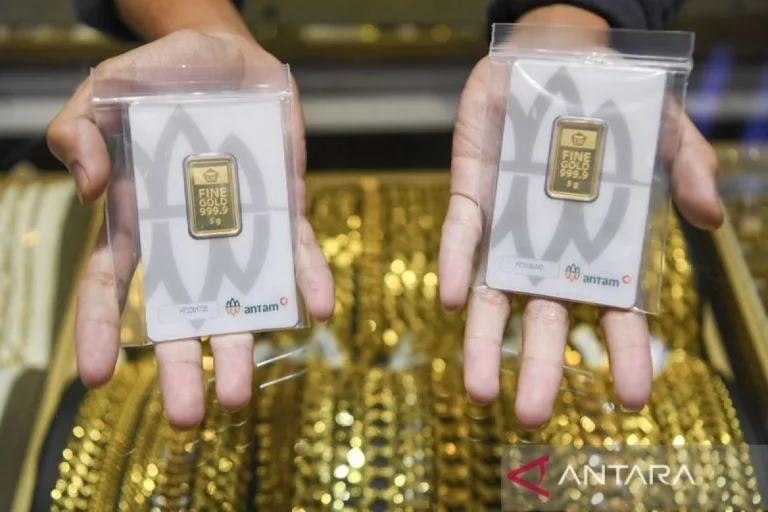 Harga emas 12 Juni 2026: Antam meroket, Pegadaian ikuti tren naik