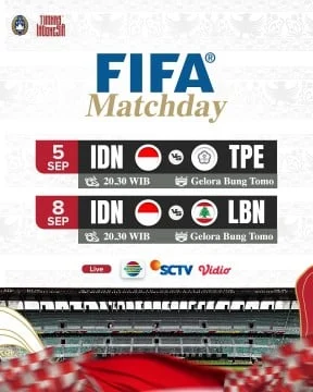 Jadwal Timnas U-19 dan Senior Indonesia di FIFA Matchday: Detail Pertandingan, Waktu, dan Lokasi