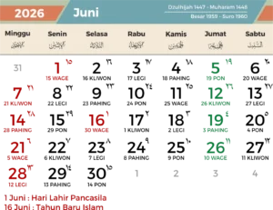 Mengungkap Tanggal Merah 16 Juni 2026: Libur Nasional Tahun Baru Islam dan Peluang Cuti Panjang